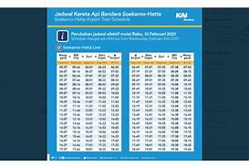 Kereta Bandara Jadwal Hari Ini